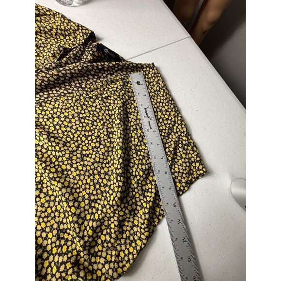 Madewell Spring Fling Womens Easy midi Dress Front Cutout Bitsy Floral L - Picture 14 of 14